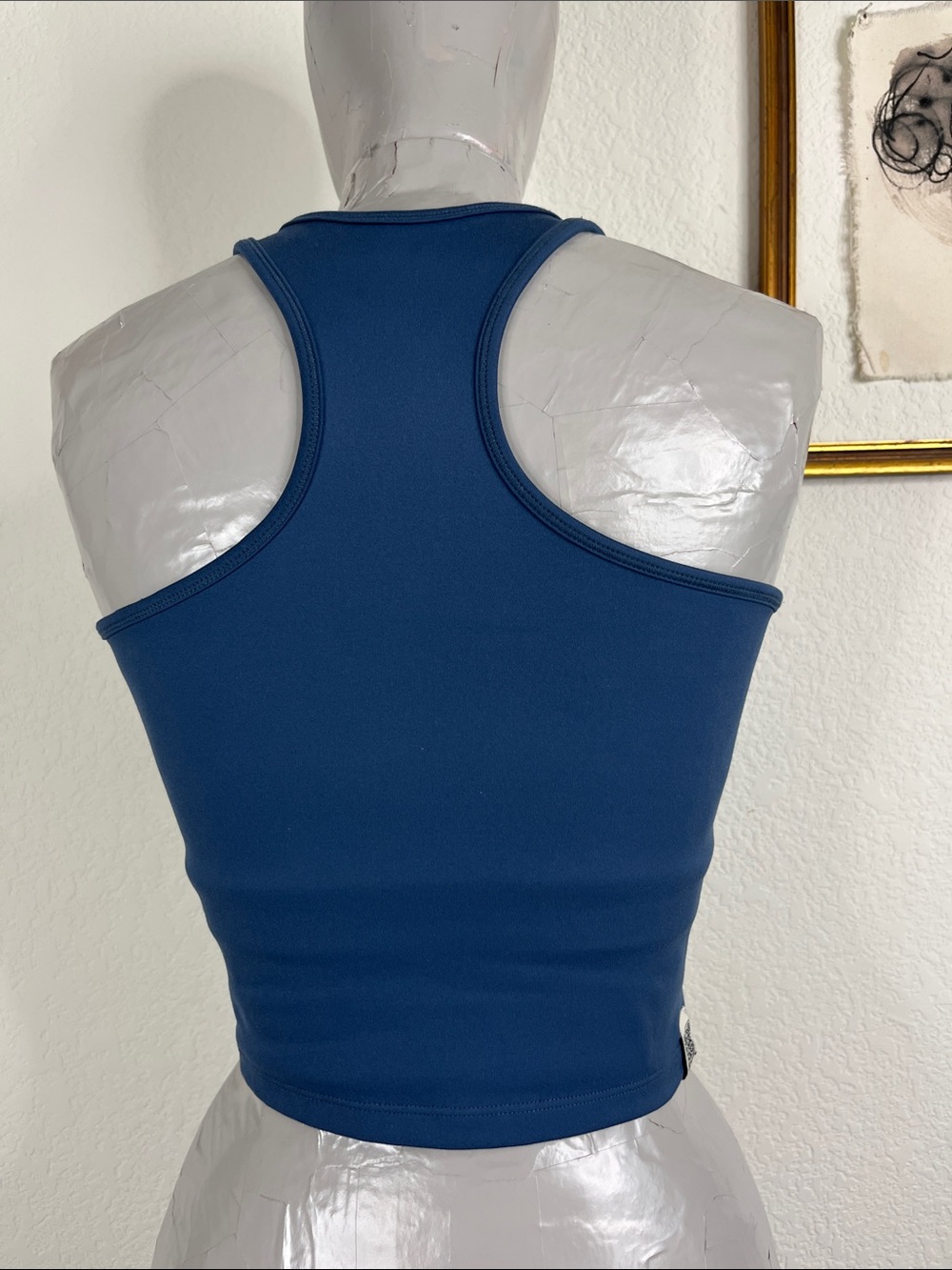 The Giving Movement Navy Racerback Tank Top - Picture 5 of 7
